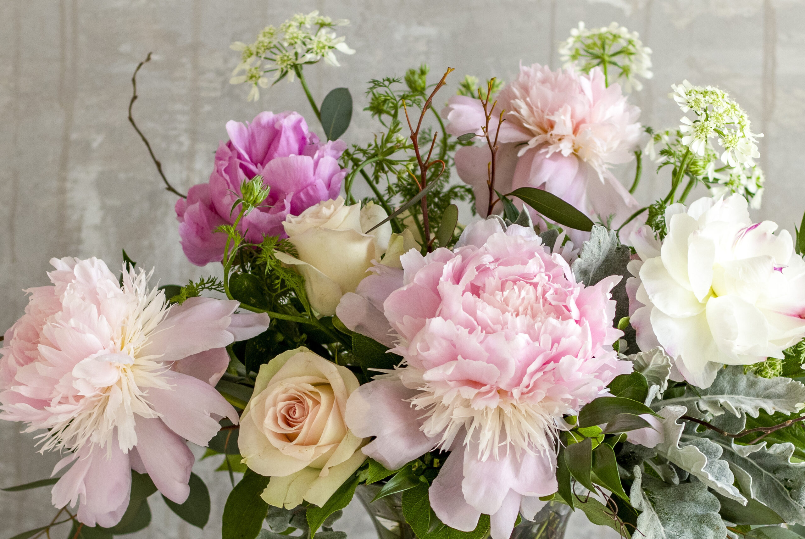 A peony lovers’ evening of enchantment immersed in the beauty of imported peony varietals. We’ll create arrangements designed around the classic elegance of this late spring focal flower combined with seasonal complementary blooms. Come fall in love with our peonies and leave with your own unique arrangement.