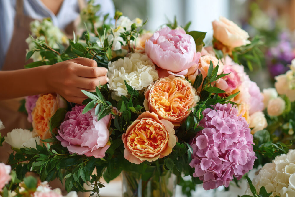 Class where peonies will be the main focus of your lush garden design